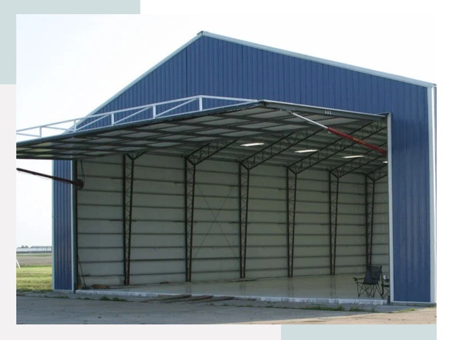 Прямо стенные ангары в Серпухове