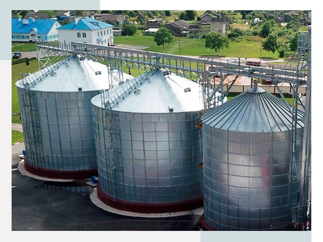 Металлические силосы в Серпухове