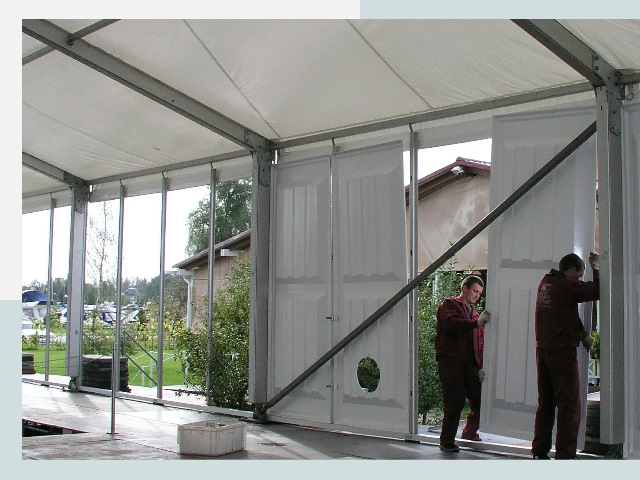 Быстро сборные шатры в Серпухов от 610 руб. за м²