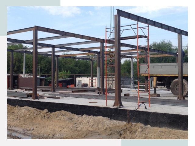 Фундамент для ангаров в Серпухове