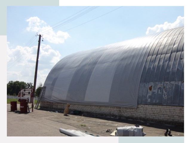 Ремонт ангаров в Серпухове