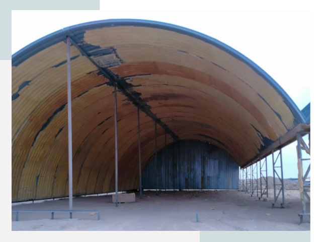 Реконструкция ангаров в Серпухове