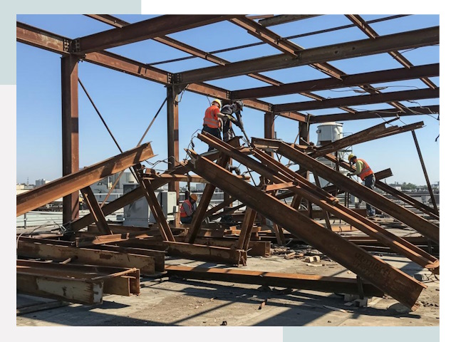 Демонтаж металлоконструкций в Серпухове от 610 руб.