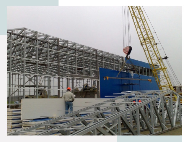 Монтаж ангаров в Серпухове